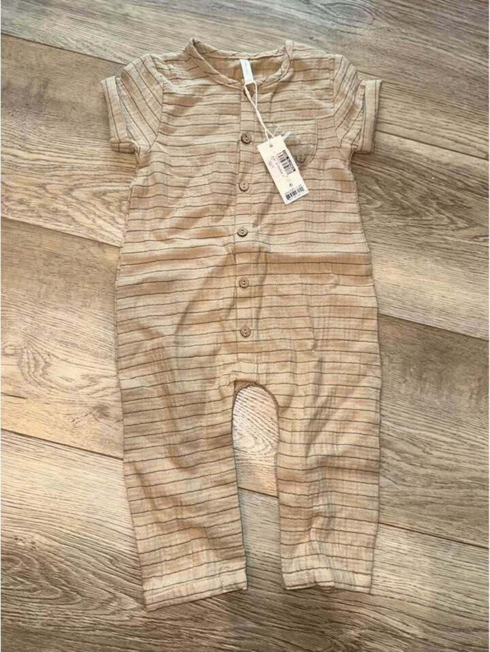 NEW! Quincy Mae Pinstripe Jumpsuit